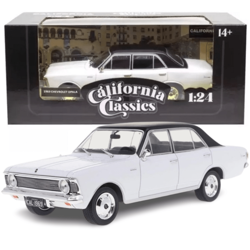 1969 - Chevrolet OPALA 2500 Sedan Branco - California 24205 - 1/24