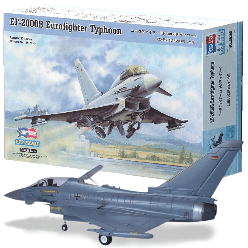 Eurofighter Typhoon EF-2000B - Hobby Boss 80265 - 1/72