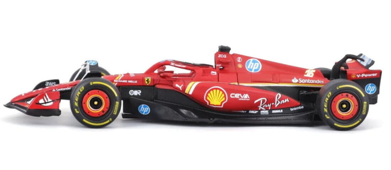 F-1 Ferrari SF24 No. 16 (2024) - C Leclerc - Bburago 36844 - 1/43